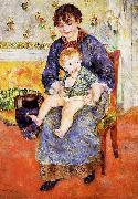 Mere et enfant Auguste renoir